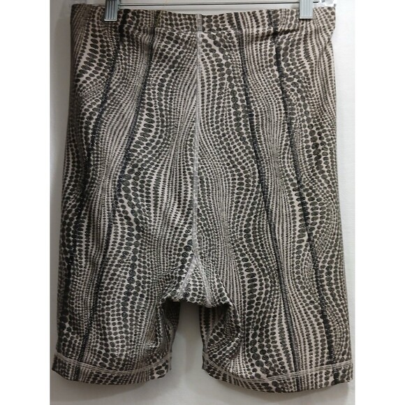 Reebok x Cardi B Collab Shorts Women’s L Cream Green Wave Athleisure Streetwear - Picture 4 of 7